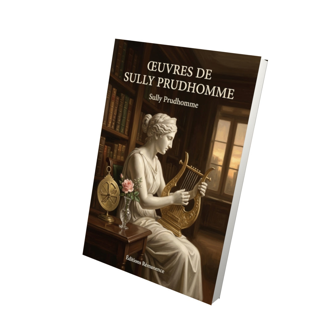 Livre Œuvres de Sully Prudhomme par Sully Prudhomme - Vue 3D - Editions Remanence