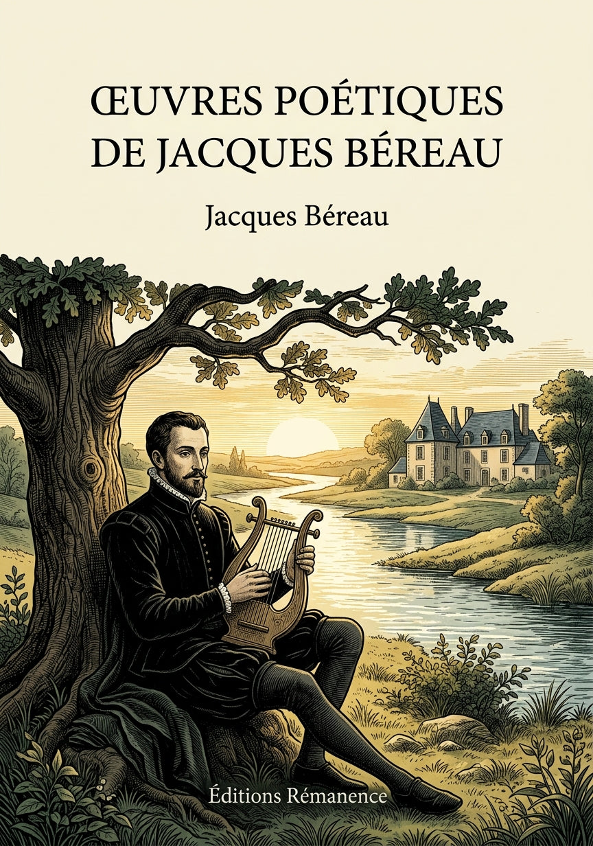 Livre Œuvres poétiques de Jacques Béreau par Jacques Béreau - Couverture - Editions Remanence
