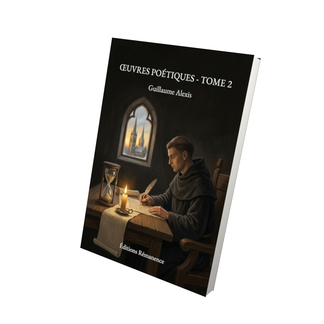 Livre Œuvres poétiques - Tome 2 par Philippe de Rémi - Vue 3D - Editions Remanence