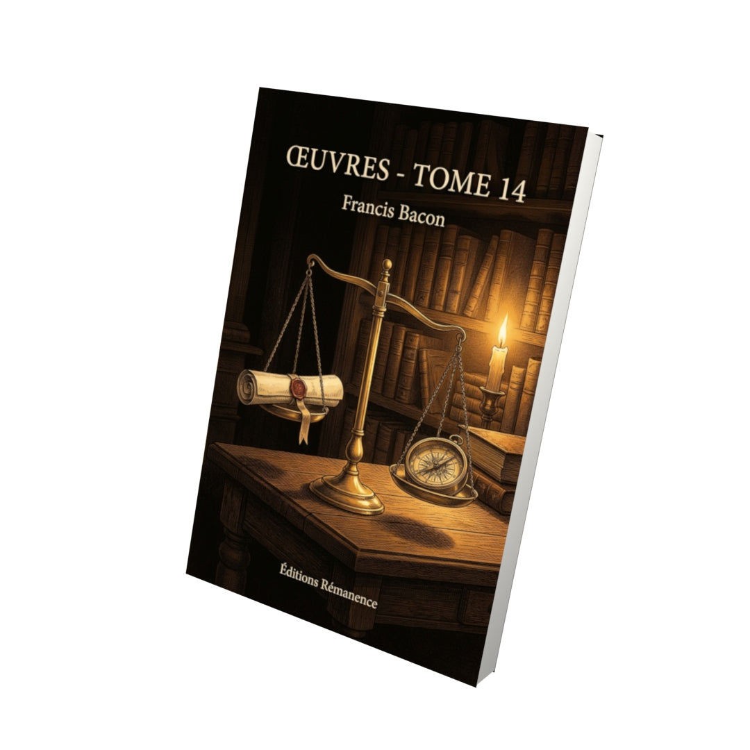 Livre Œuvres - Tome 14 par Francis Bacon - Vue 3D - Editions Remanence