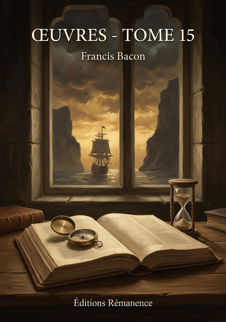 Livre Œuvres - Tome 15 par Francis Bacon - Couverture - Editions Remanence