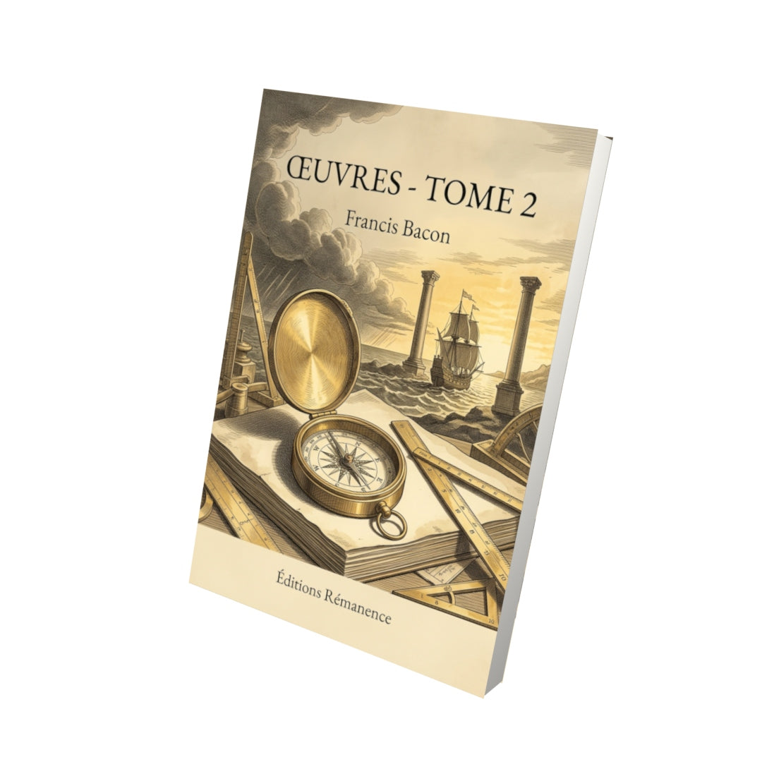 Livre Œuvres - Tome 2 par Francis Bacon - Vue 3D - Editions Remanence