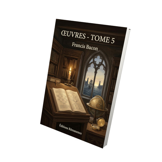 Livre Œuvres - Tome 5 par François de La Mothe Le Vayer - Vue 3D - Editions Remanence