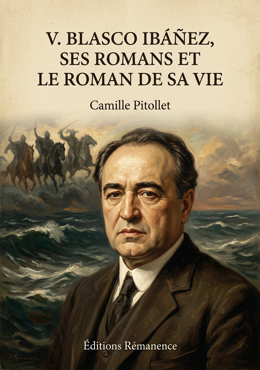V. Blasco Ibáñez, ses romans et le roman de sa vie - Camille Pitollet (Couverture)