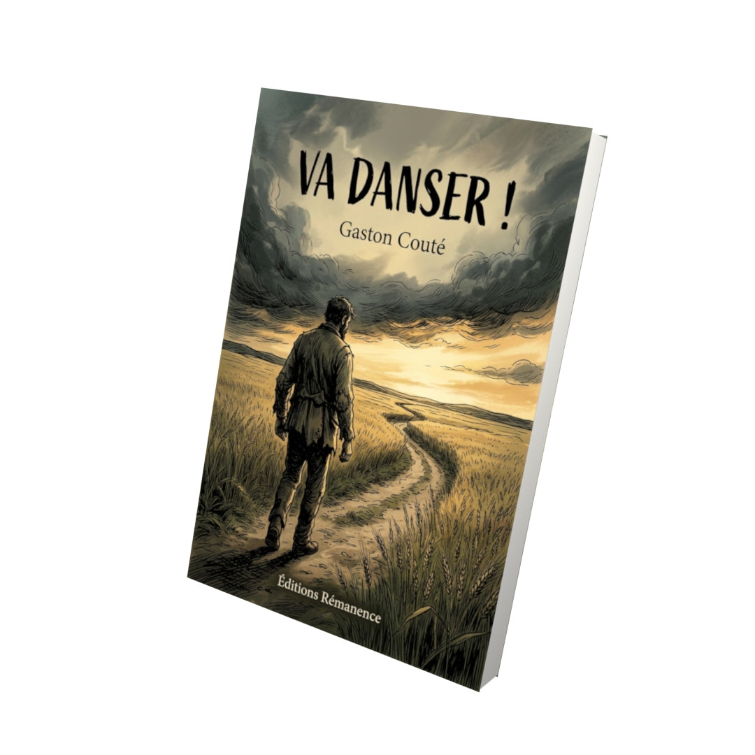 Livre Va danser ! par Gaston Couté - Vue 3D - Editions Remanence