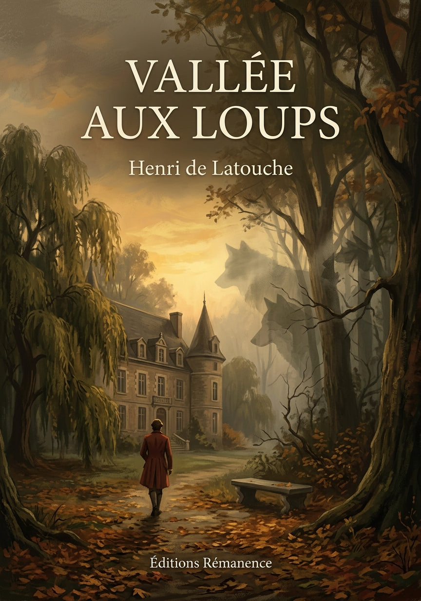 Livre Vallée aux loups par Henri de Latouche - Couverture - Editions Remanence