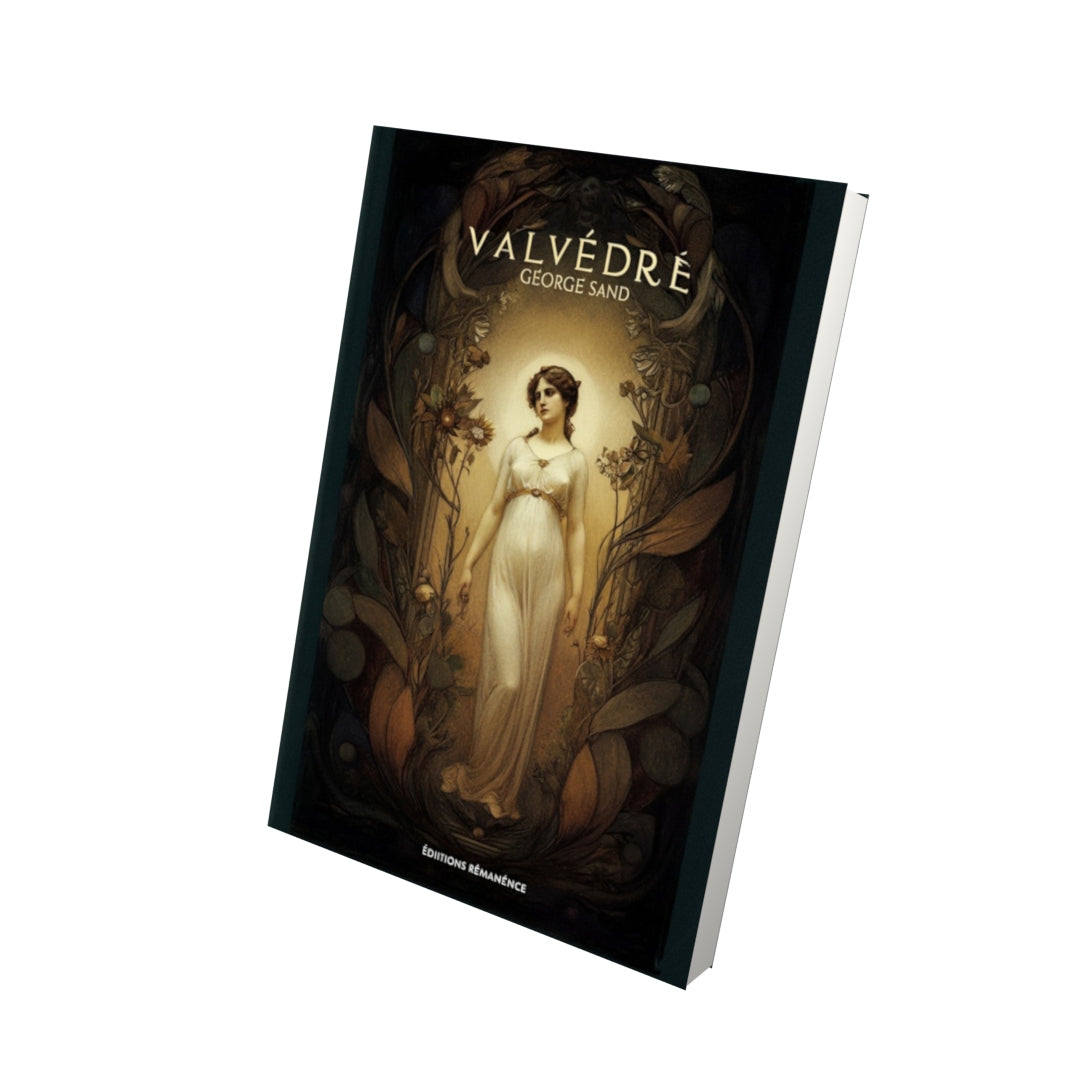 Livre Valvèdre - George Sand - Vue 3D - Editions Remanence