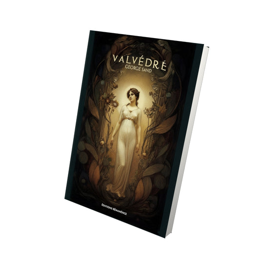 Livre Valvèdre - George Sand - Vue 3D - Editions Remanence