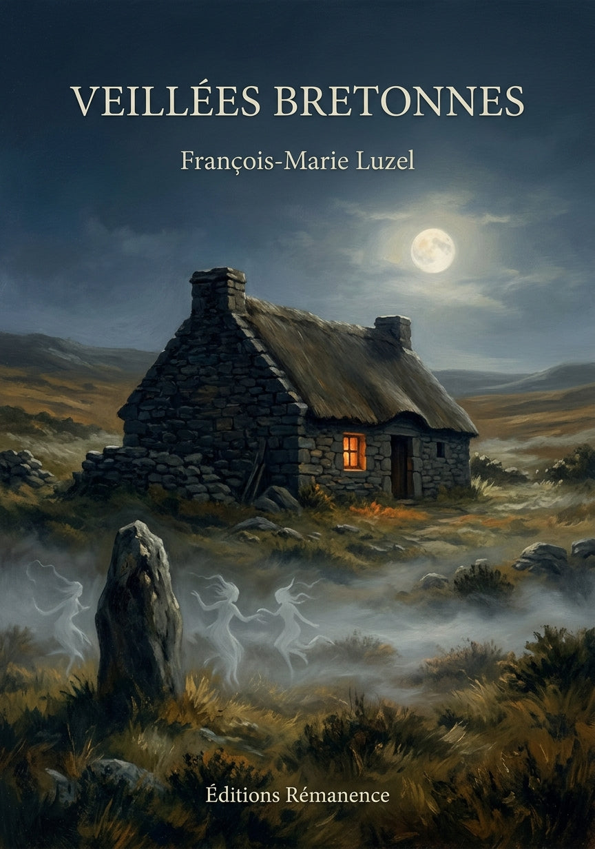 Livre Veillées bretonnes par François-Marie Luzel - Couverture - Editions Remanence