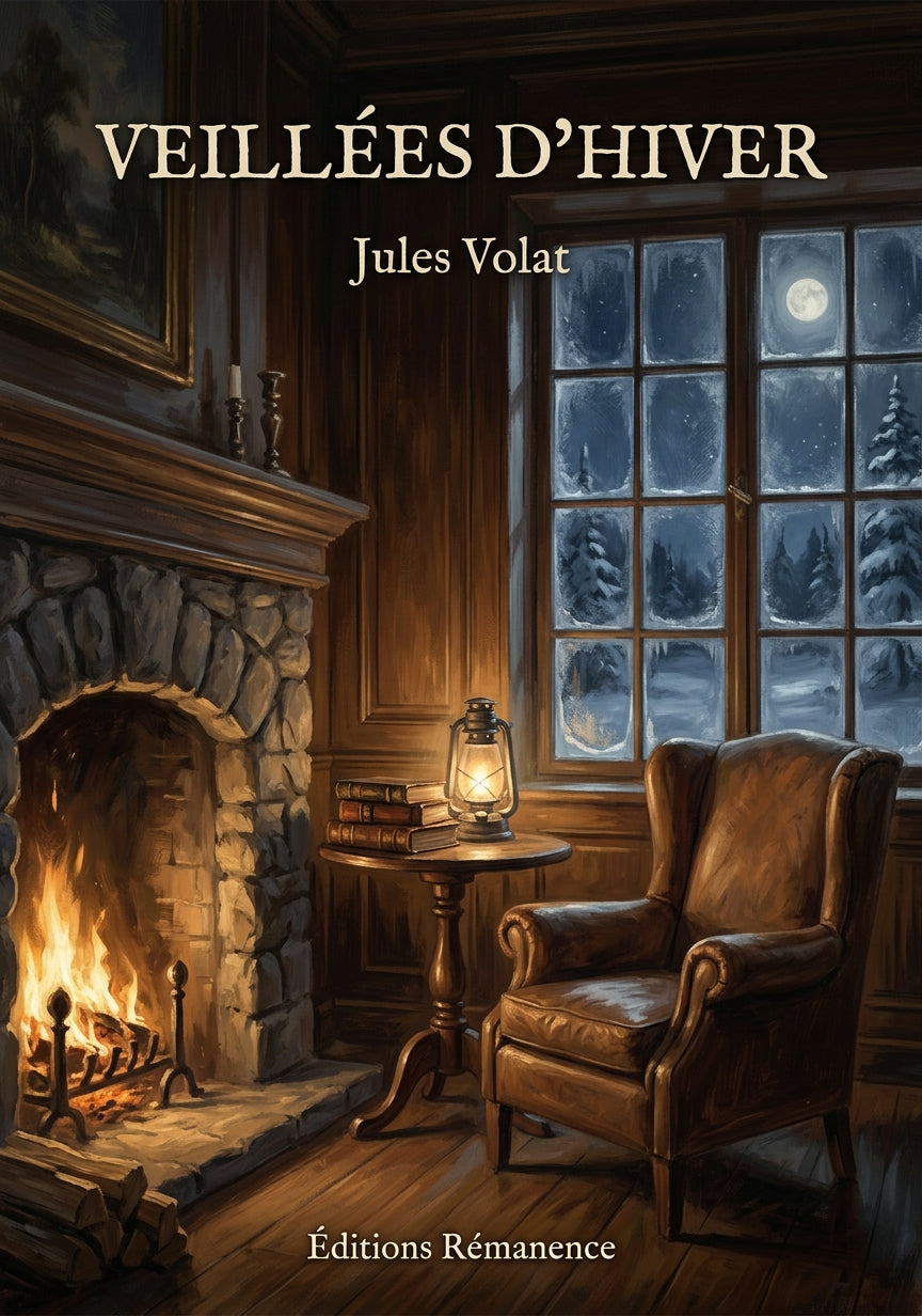 Livre Veillées d’hiver par Jules Volat - Couverture - Editions Remanence