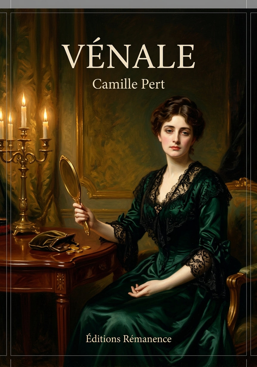 Livre Vénale par Camille Pert - Couverture - Editions Remanence