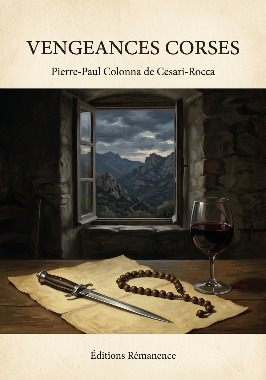 Vengeances Corses - Pierre-Paul Colonna de Cesari-Rocca (Couverture)