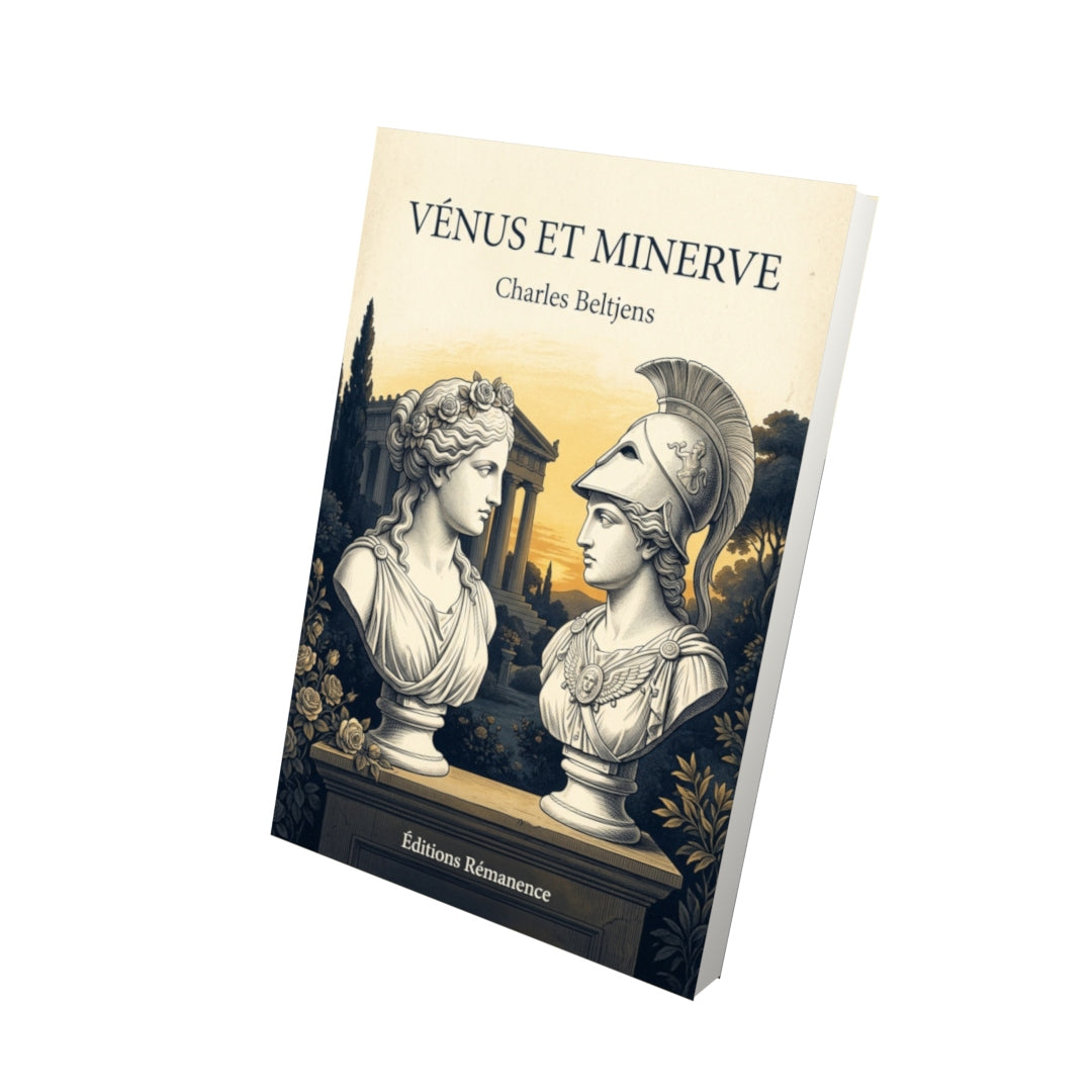 Livre Vénus et Minerve par Charles Beltjens - Vue 3D - Editions Remanence