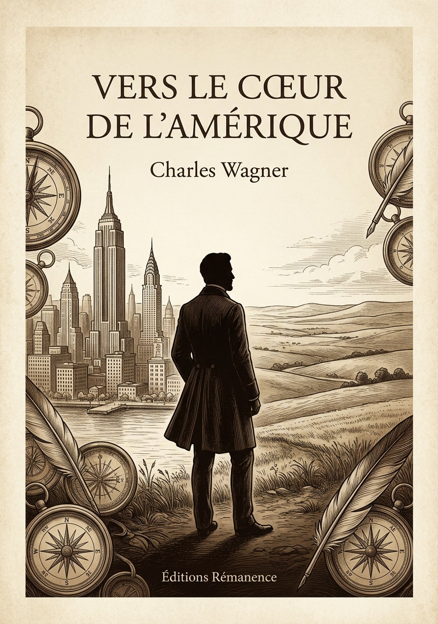 Vers le cœur de l'Amérique - Charles Wagner (Couverture)