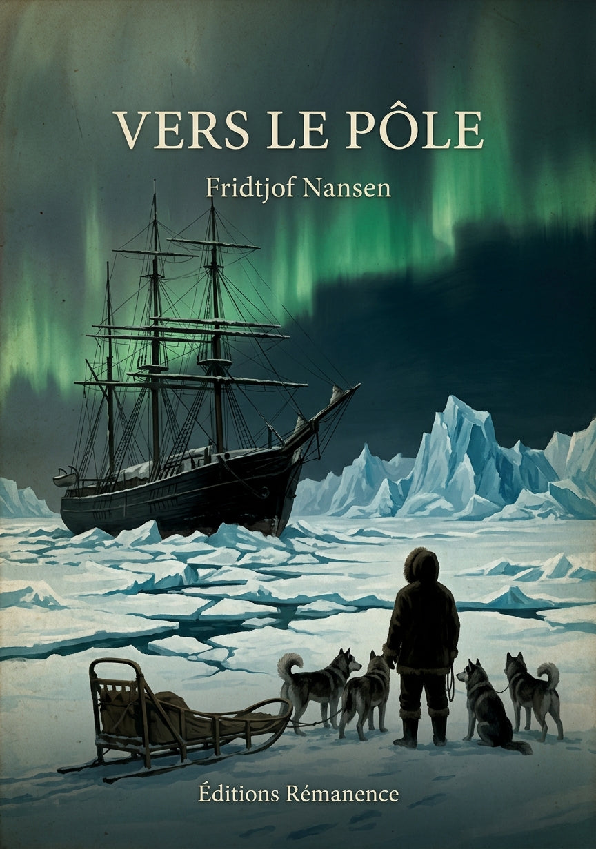 Vers le pôle - Fridtjof Nansen (Couverture)