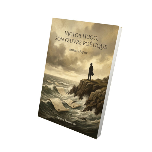 Livre Victor Hugo, son oeuvre poétique - Ernest Dupuy - Vue 3D - Editions Remanence