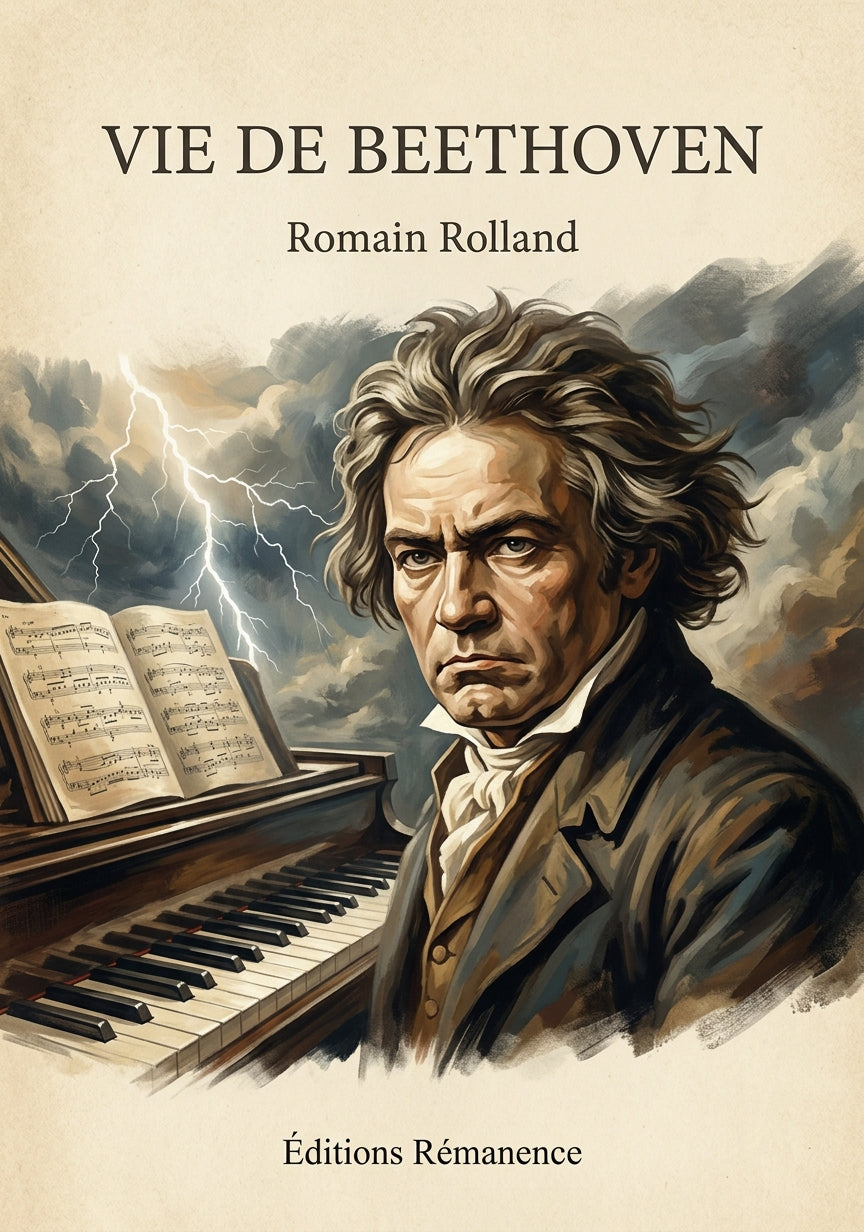 Vie de Beethoven - Romain Rolland (Couverture)