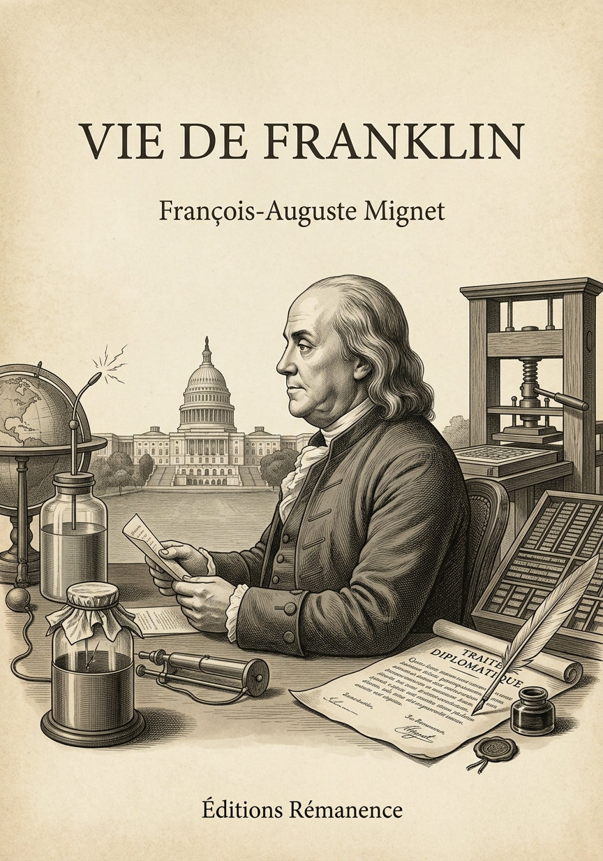 Vie de Franklin - François-Auguste Mignet (Couverture)
