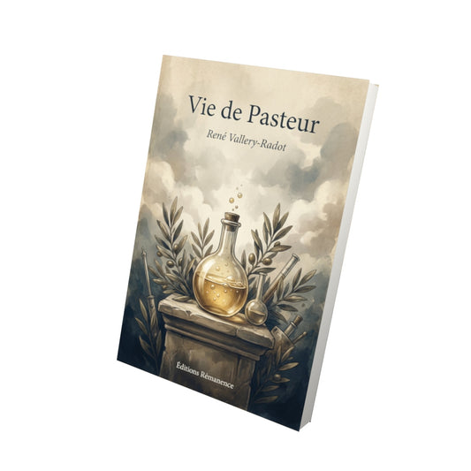 Livre Vie de Pasteur – René Vallery-Radot - Vue 3D - Editions Remanence