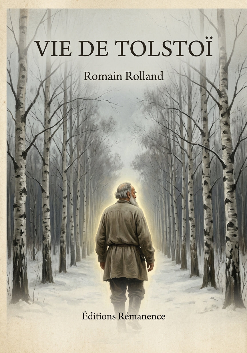 Vie de Tolstoï - Romain Rolland (Couverture)