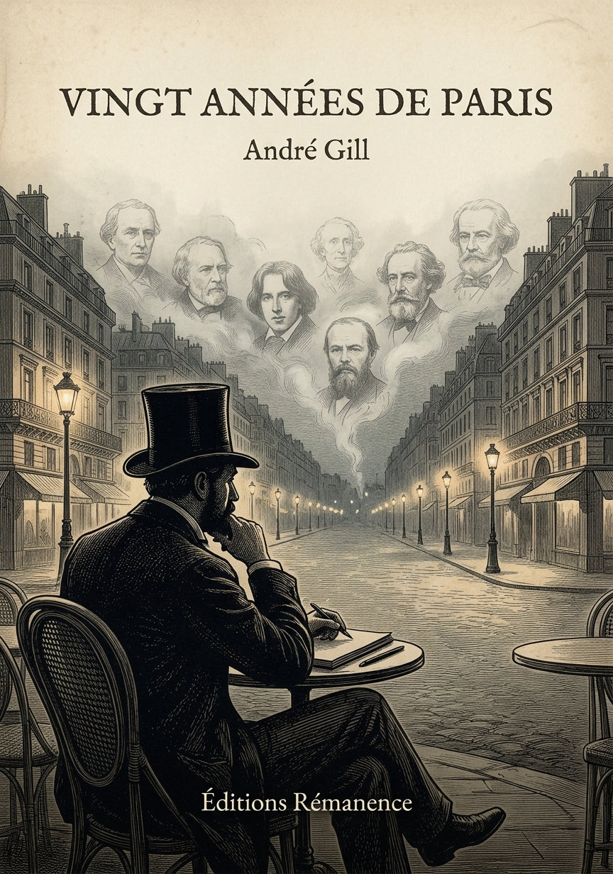 Vingt années de Paris - André Gill (Couverture)
