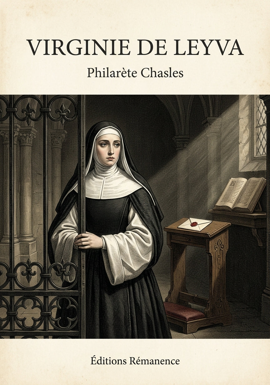 Virginie de Leyva - Philarète Chasles (Couverture)