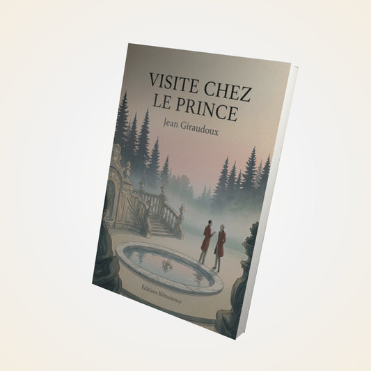 Livre Visite chez le prince - Jean Giraudoux - Couverture 3D