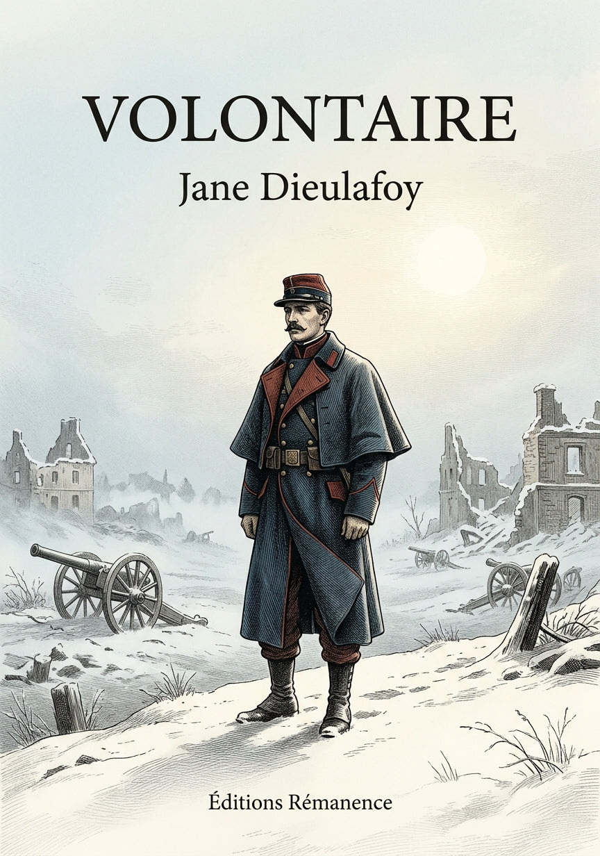 Livre Volontaire par Jane Dieulafoy - Couverture - Editions Remanence