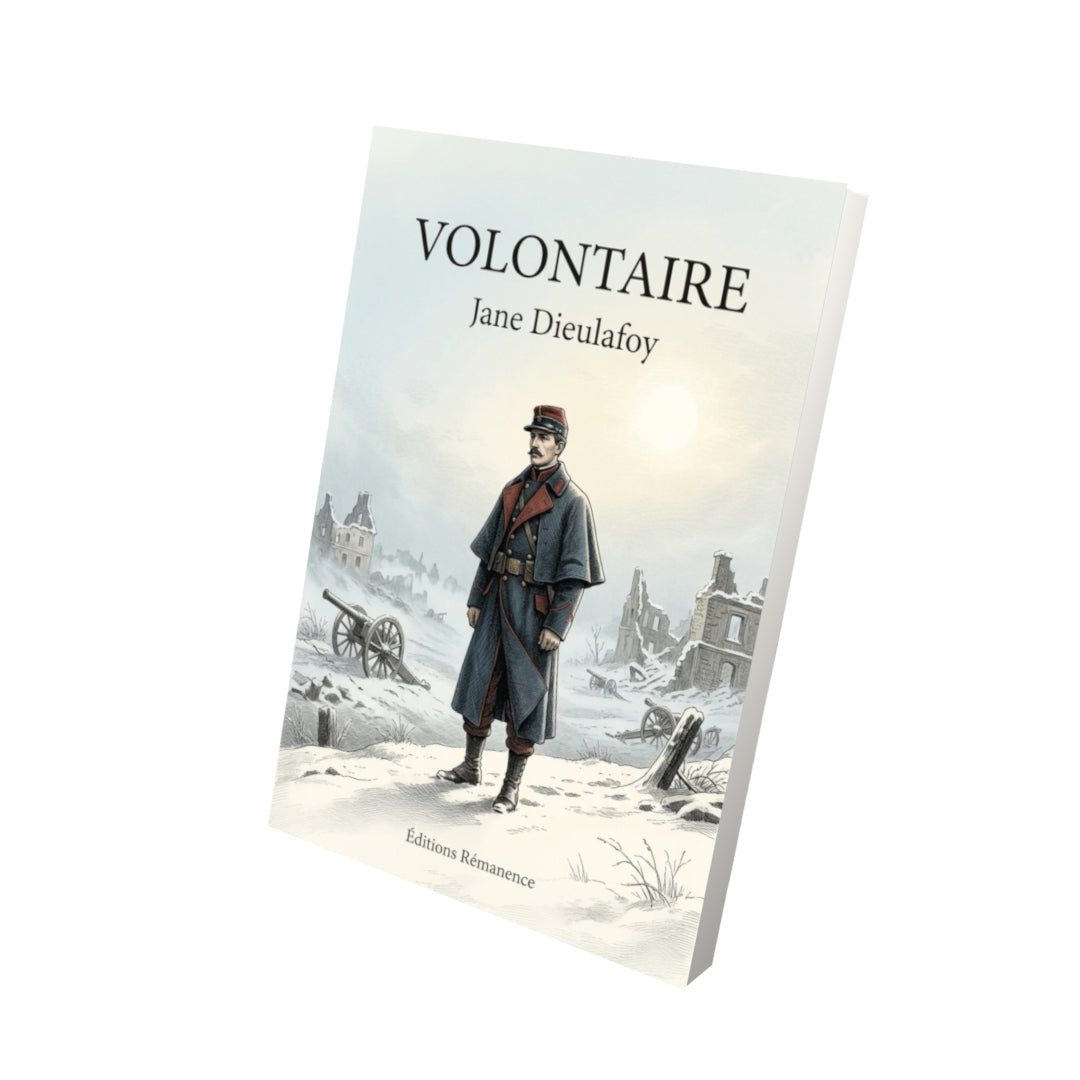 Livre Volontaire par Jane Dieulafoy - Vue 3D - Editions Remanence