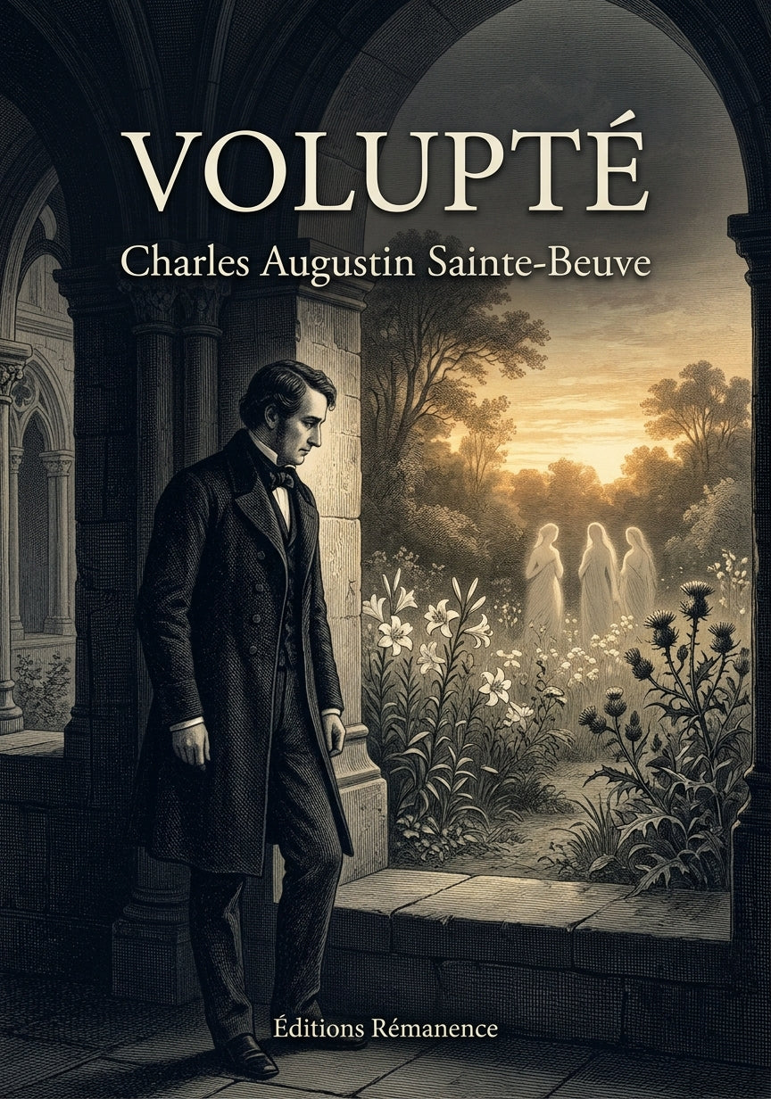 Livre Volupté par Charles Augustin Sainte-Beuve - Couverture - Editions Remanence