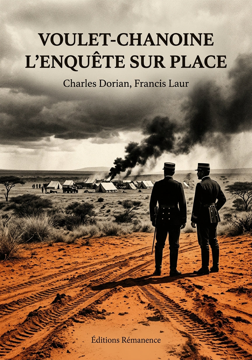 Livre Voulet-Chanoine l’enquête sur place par Charles Dorian, Francis Laur - Couverture - Editions Remanence