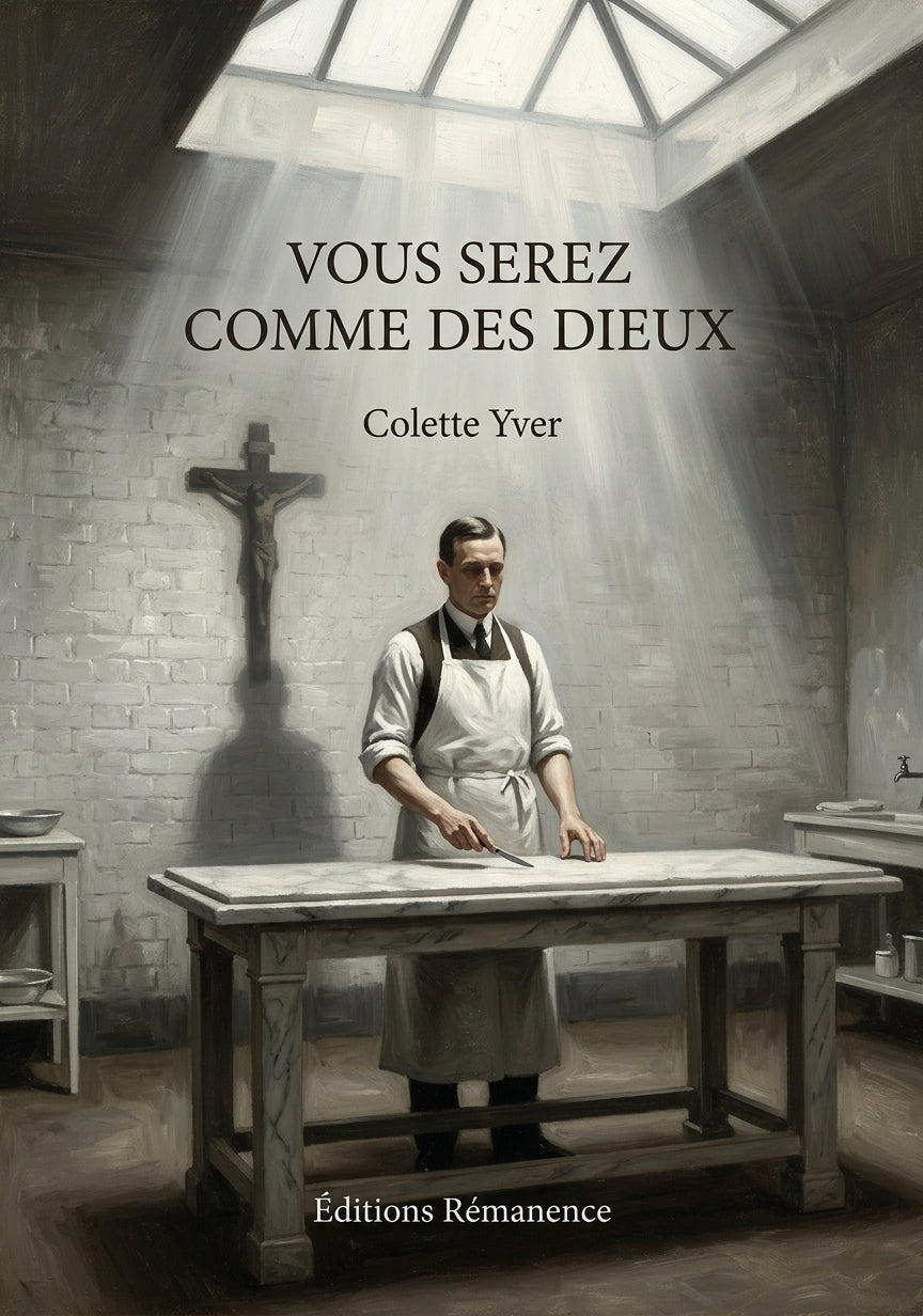 Livre Vous serez comme des dieux par Colette Yver - Couverture - Editions Remanence