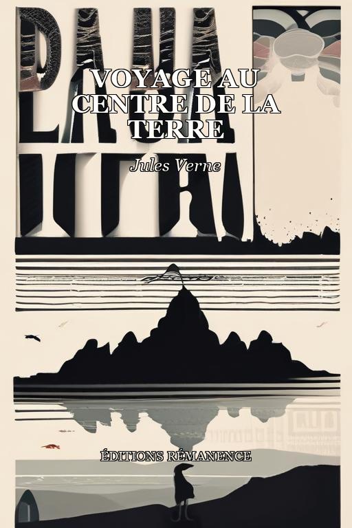 Voyage au centre de la Terre - Jules Verne (Couverture)