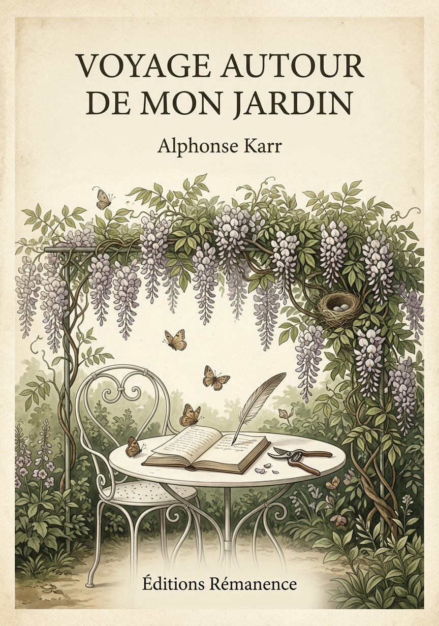 Voyage autour de mon jardin - Alphonse Karr (Couverture)
