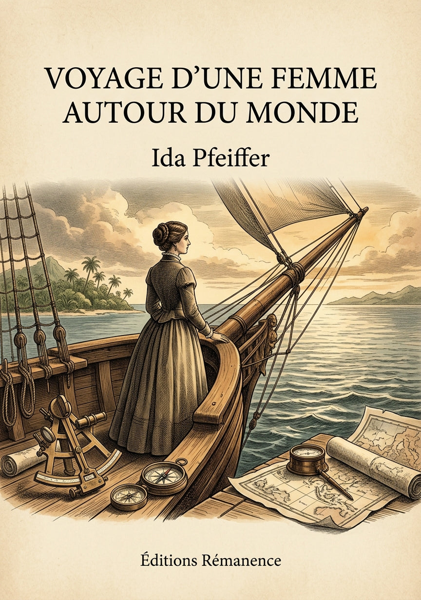Voyage d'une femme autour du monde - Ida Pfeiffer (Couverture)