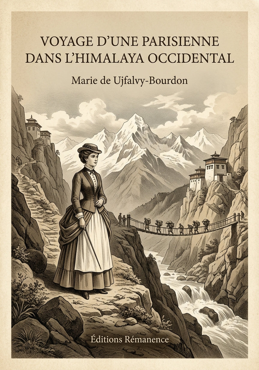 Voyage d'une Parisienne dans l'Himalaya occidental - Marie de Ujfalvy-Bourdon (Couverture)