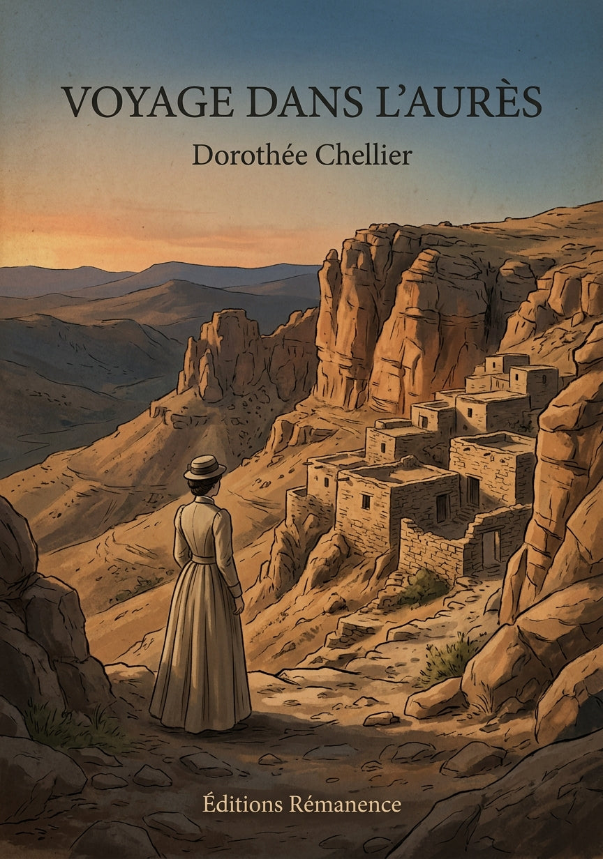 Voyage dans l'Aurès - Dorothée Chellier (Couverture)