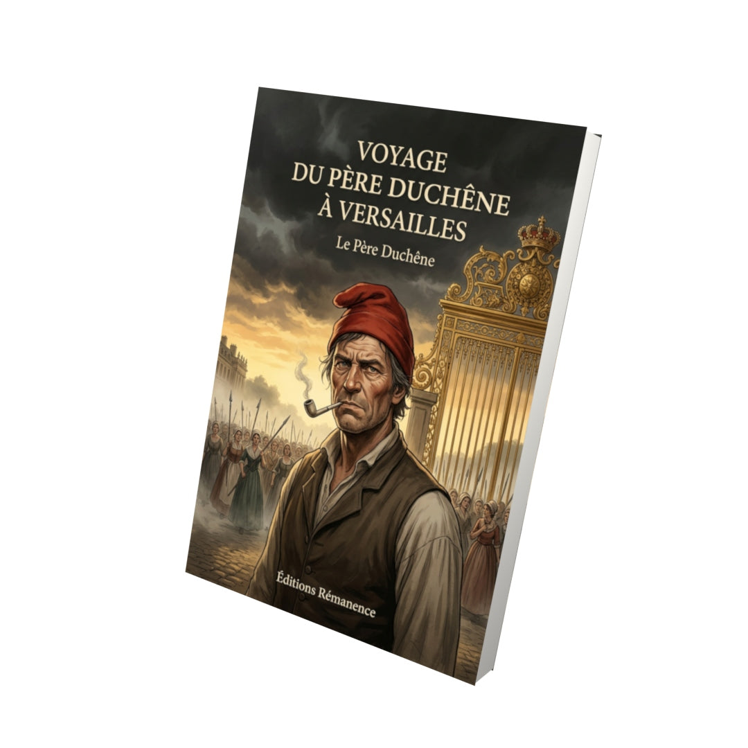 Livre Voyage du Père Duchêne à Versailles par Le Père Duchêne - Vue 3D - Editions Remanence