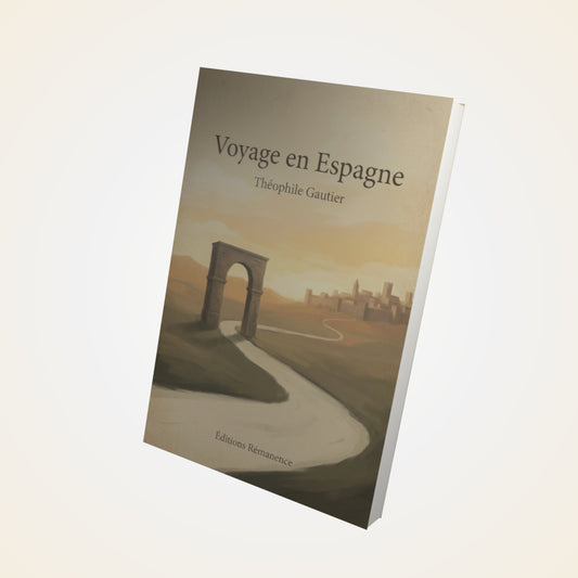 Livre Voyage en Espagne – Théophile Gautier - Couverture 3D