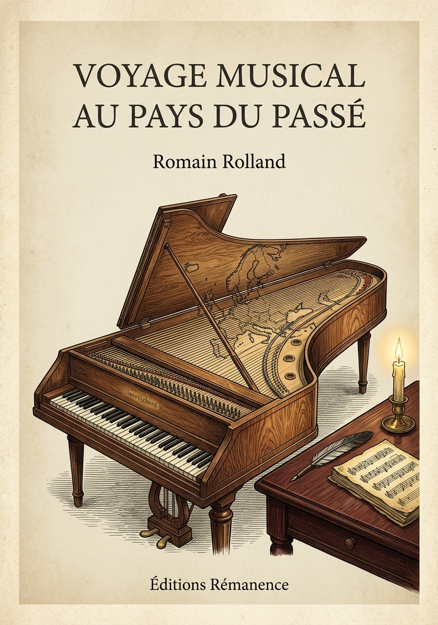 Voyage musical au pays du passé - Romain Rolland (Couverture)