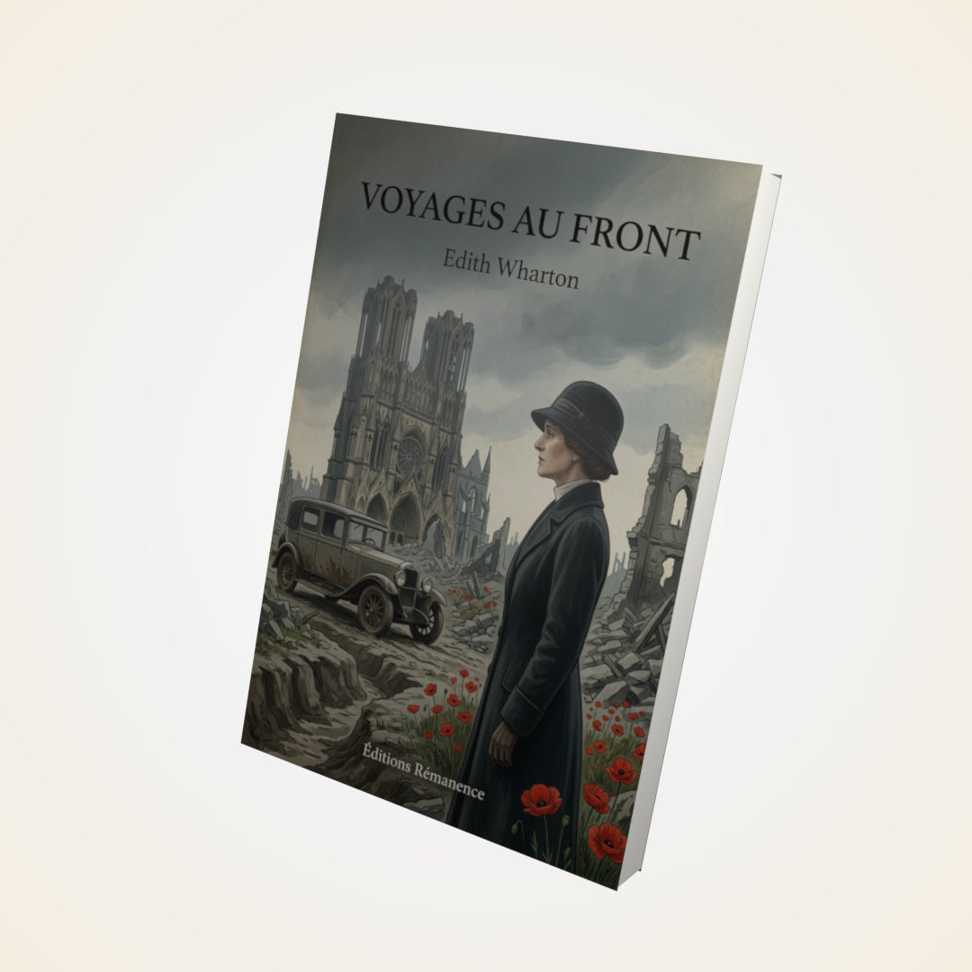 Livre Voyages au front - Edith Wharton - Couverture 3D