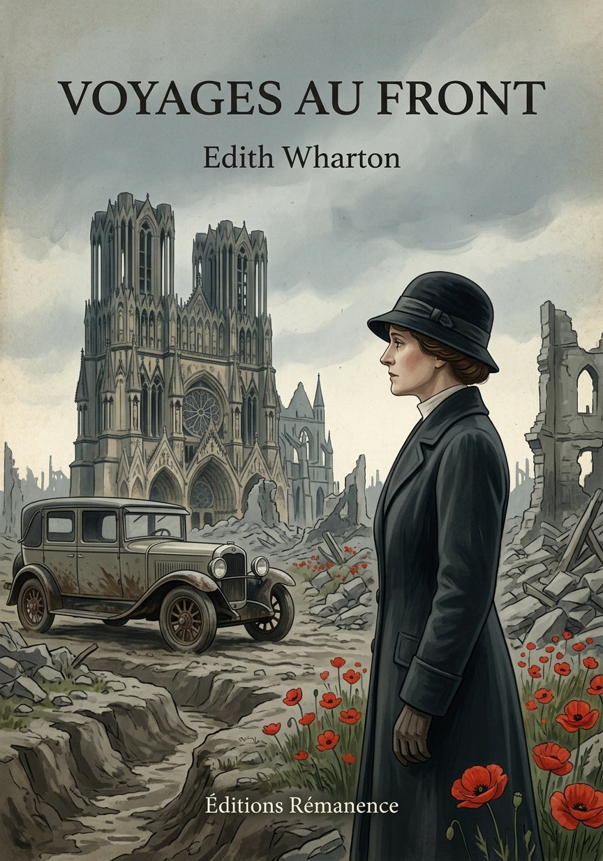 Voyages au front - Edith Wharton (Couverture)