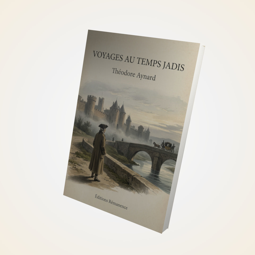 Livre Voyages au temps jadis - Théodore Aynard - Couverture 3D