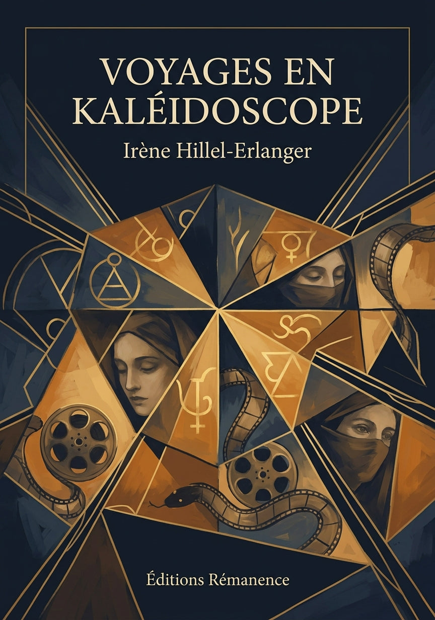 Livre Voyages en kaléidoscope par Irène Hillel-Erlanger - Couverture - Editions Remanence