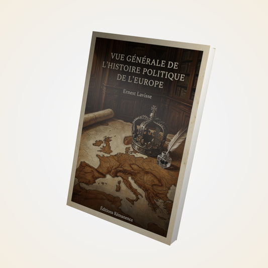 Livre Vue générale de l'histoire politique de l'Europe - Ernest Lavisse - Couverture 3D