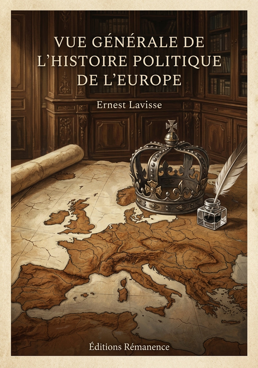Vue générale de l'histoire politique de l'Europe - Ernest Lavisse (Couverture)