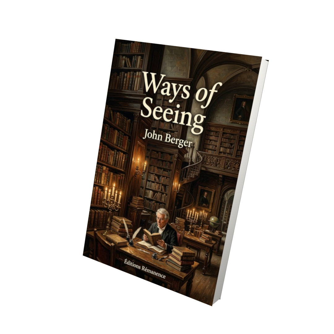 Livre Ways of Seeing – John Berger - Vue 3D - Editions Remanence