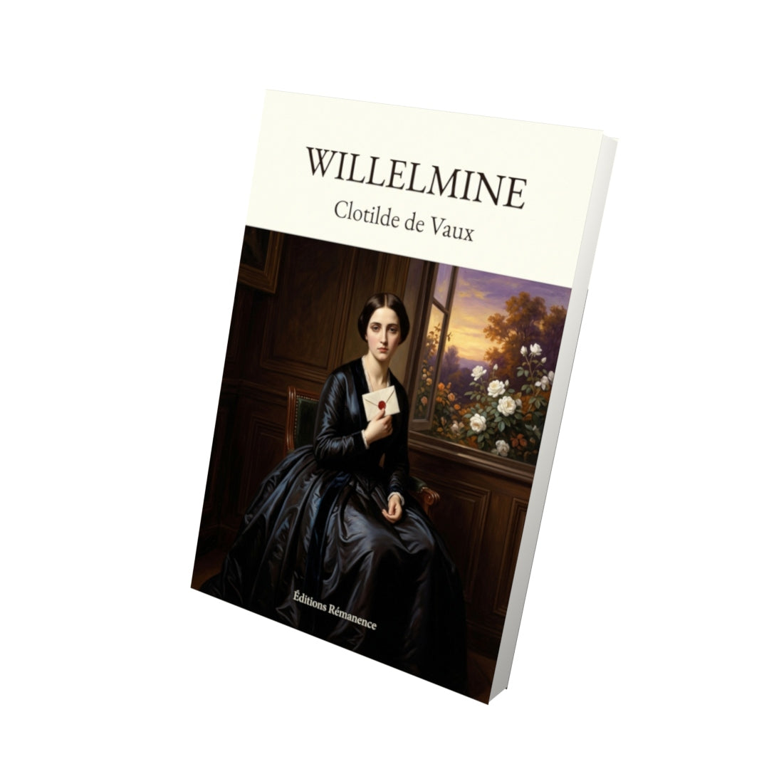 Livre Willelmine par Clotilde de Vaux - Vue 3D - Editions Remanence