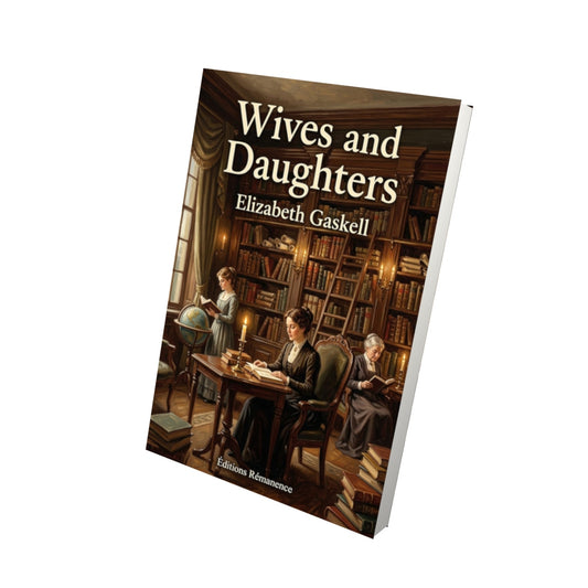Livre Wives and Daughters – Elizabeth Gaskell - Vue 3D - Editions Remanence