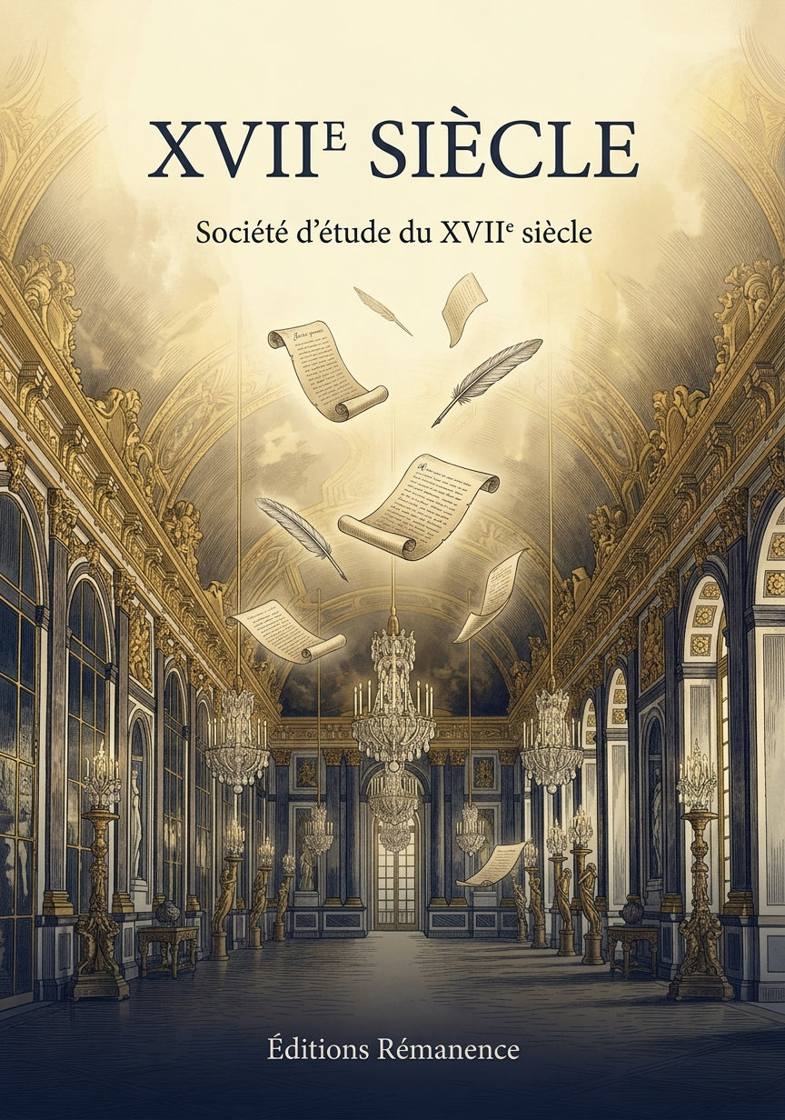 Livre XVIIe siècle par Société d'étude du XVIIe siècle - Couverture - Editions Remanence